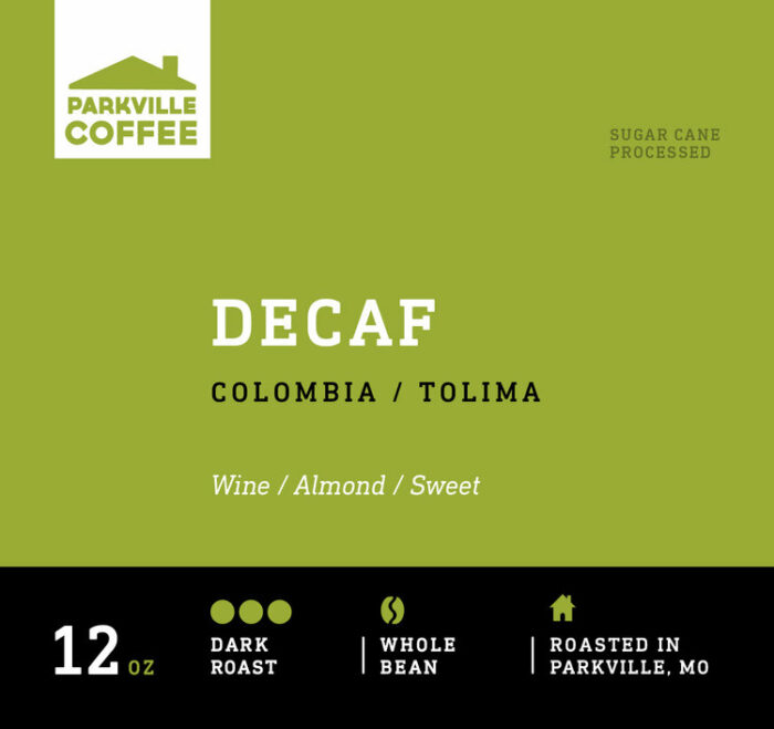 Try Parkville Coffee House Decaf Blend