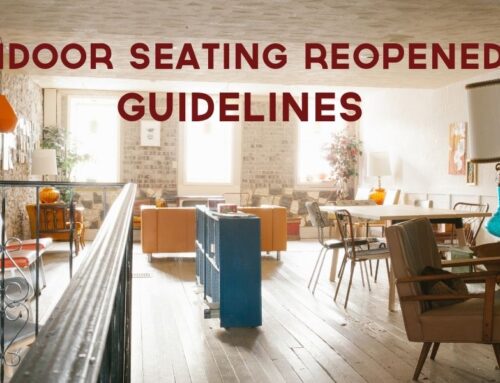 Indoor Seating Reopened! Guidelines